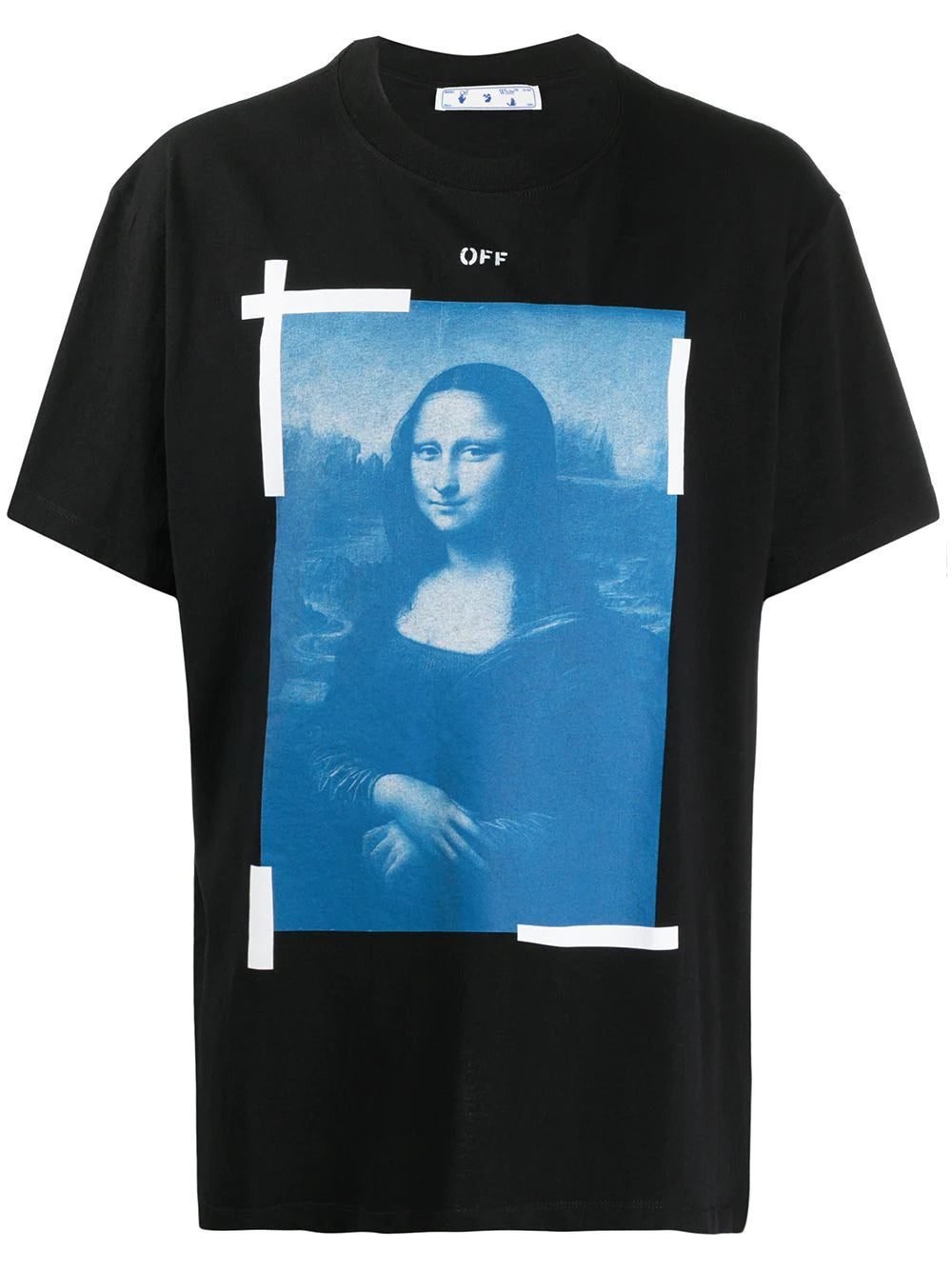Off-white Mona Lisa print oversized T-shirt