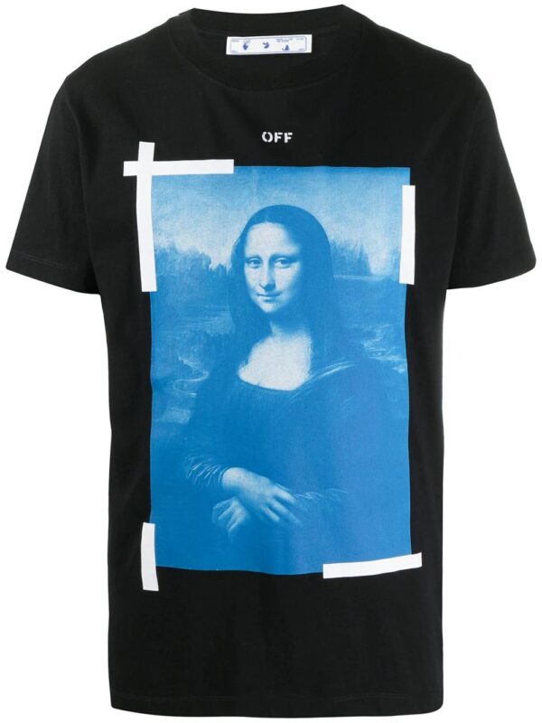 Off-white Mona Lisa print T-shirt