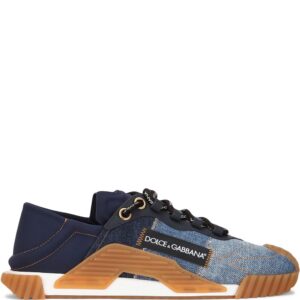 Dolce & Gabbana Ns1 denim slip-on sneakers