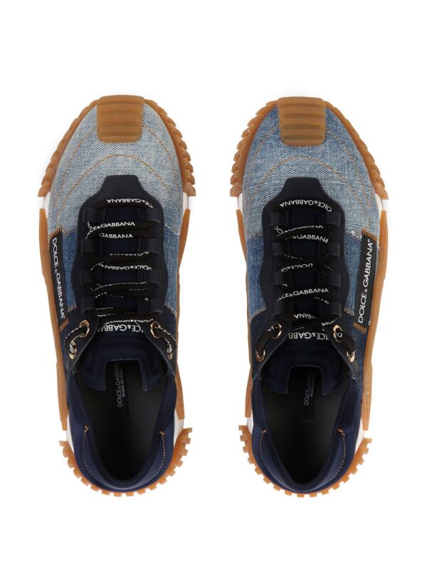 Dolce & Gabbana Ns1 denim slip-on sneakers - Image 4