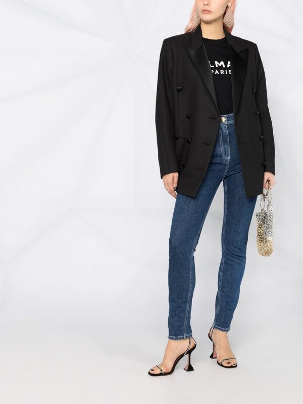 Balmain logo print T-shirt - Image 2