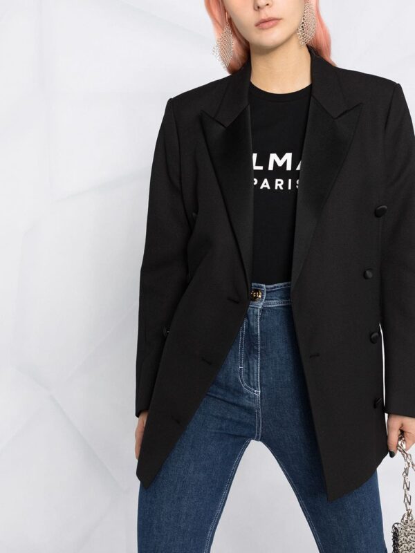 Balmain logo print T-shirt - Image 5