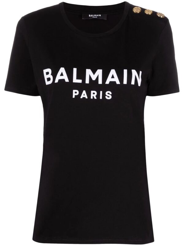 Balmain  logo-print T-shirt
