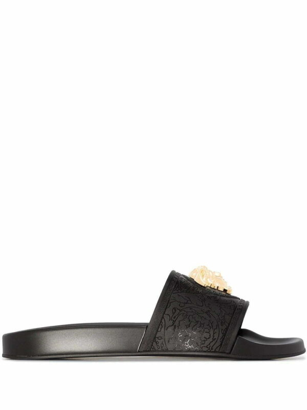 Versace  Medusa plaque slides