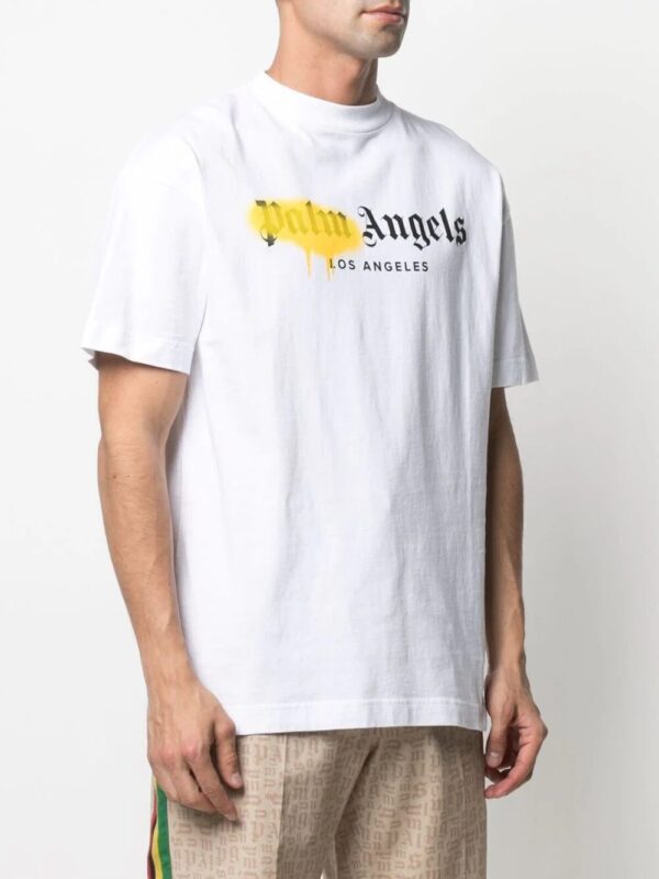 Palm Angels  LA logo-print T-shirt - Image 3