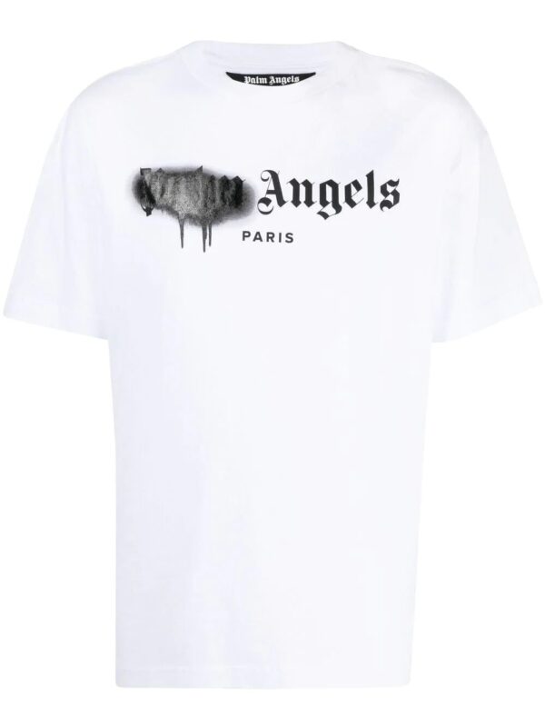 Palm Angels  Paris logo-print T-shirt