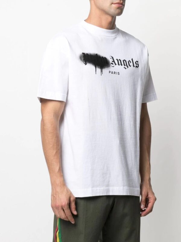 Palm Angels  Paris logo-print T-shirt - Image 3