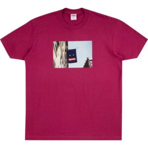 Supreme  Banner-print T-shirt