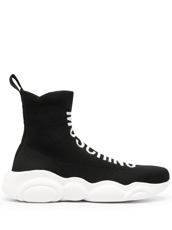 Moschino logo-print sock sneakers