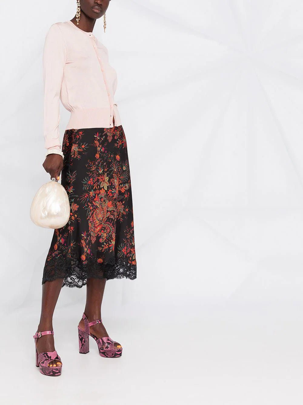 Dolce & Gabbana round-neck silk cardigan - Image 4