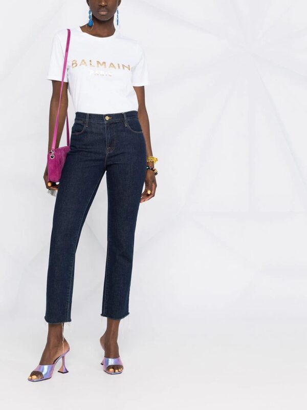 Balmain  logo print T-shirt - Image 2