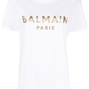 Balmain  logo print T-shirt