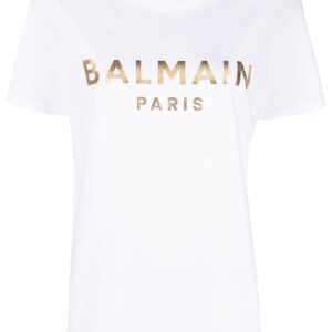 Balmain logo print T-shirt