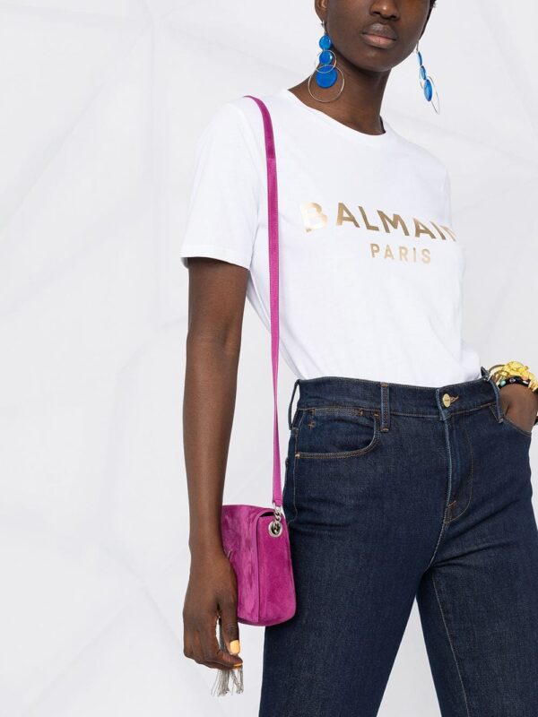 Balmain logo print T-shirt - Image 5
