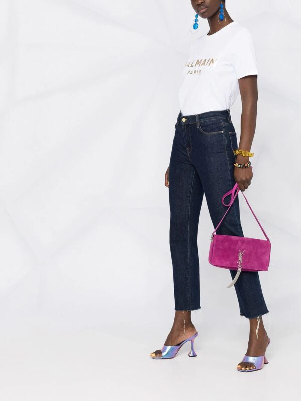 Balmain  logo print T-shirt - Image 4