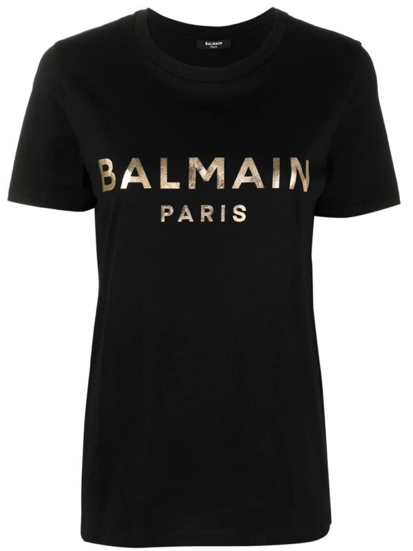 Balmain  logo print T-shirt