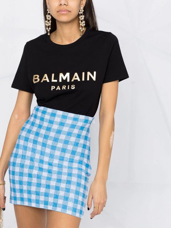 Balmain  logo print T-shirt - Image 3