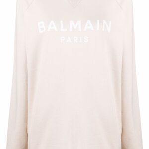 Balmain logo-print sweatshirt