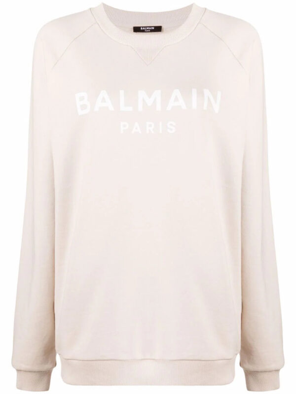 Balmain  logo-print sweatshirt