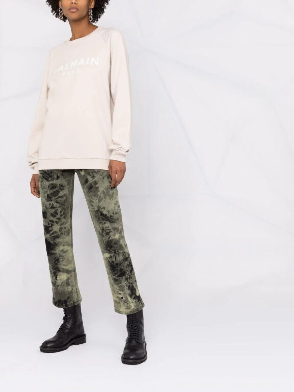 Balmain  logo-print sweatshirt - Image 2