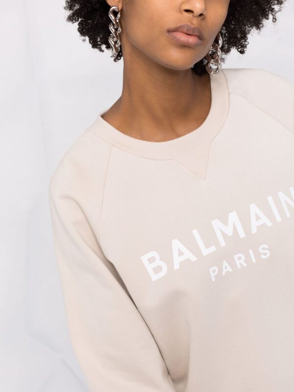 Balmain  logo-print sweatshirt - Image 3