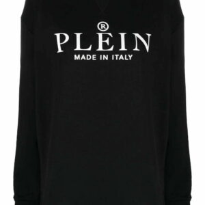Philipp Plein  logo-print cotton sweatshirt