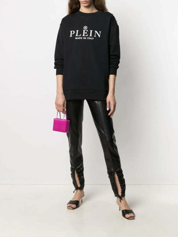 Philipp Plein  logo-print cotton sweatshirt - Image 2