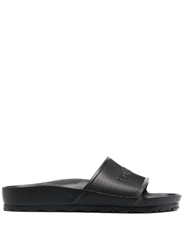Birkenstock  embossed-logo sliders
