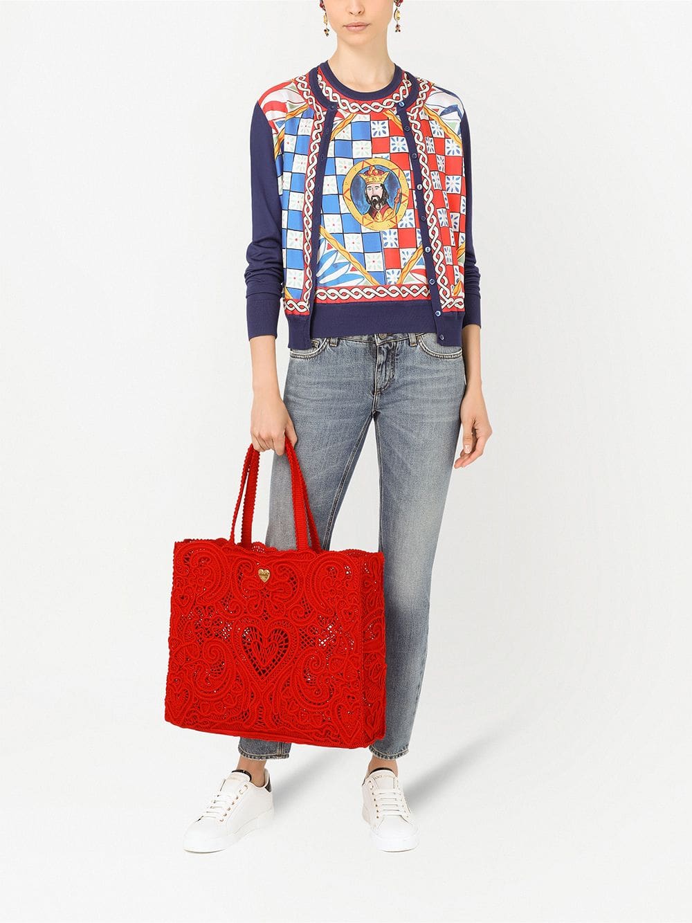 Dolce & Gabbana Carretto-print silk vest - Image 2