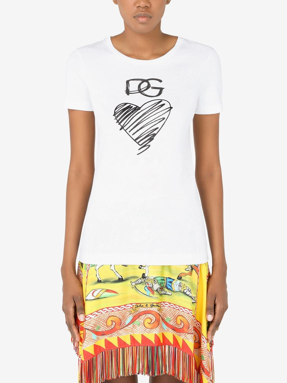 Dolce & Gabbana logo-print cotton T-shirt - Image 3
