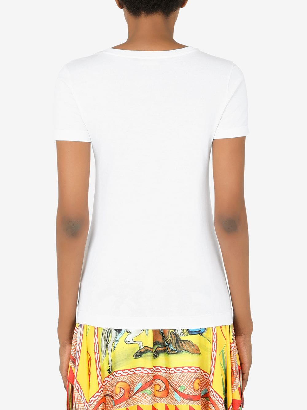 Dolce & Gabbana logo-print cotton T-shirt - Image 4
