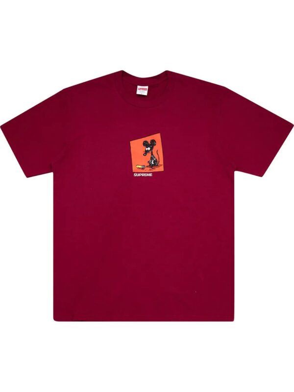 Supreme  mouse-print T-shirt