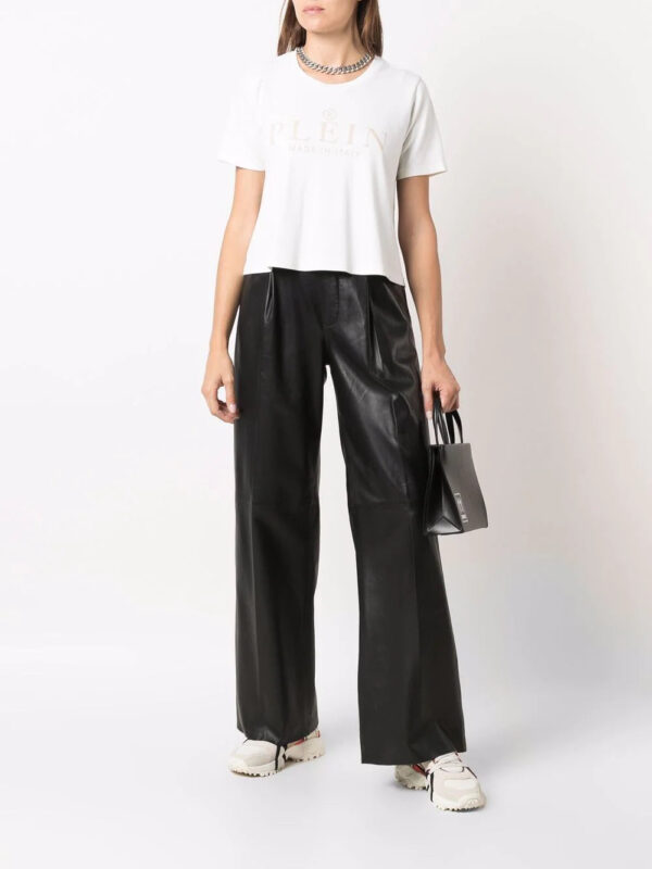 Philipp Plein  Iconic Plein short-sleeve cropped T-shirt - Image 2