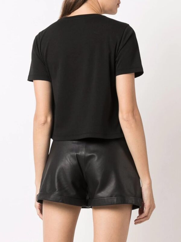 Philipp Plein  Iconic Plein short-sleeve cropped T-shirt - Image 4