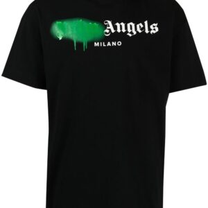 Palm Angels  Milano sprayed-logo T-shirt