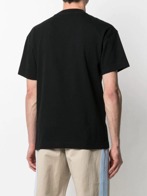 Palm Angels  sprayed logo cotton T-shirt - Image 4