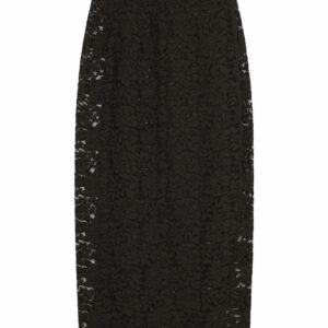 Dolce & Gabbana  sheer lace midi skirt