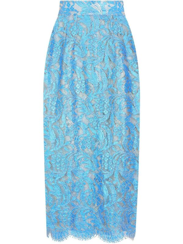 Dolce & Gabbana  high-waisted lace pencil skirt