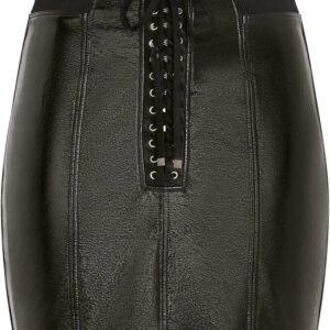 Dolce & Gabbana  lace-up mini skirt