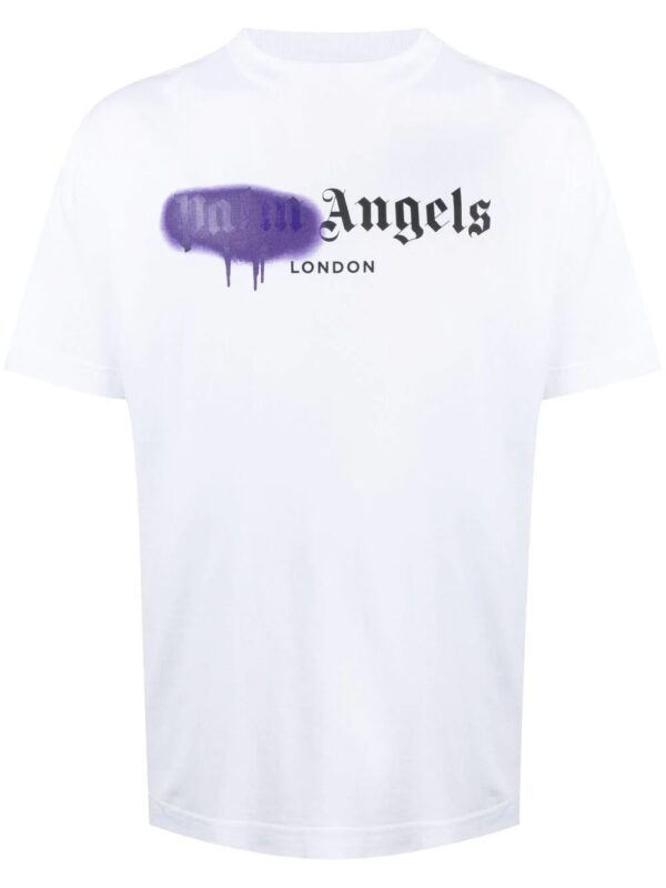 Palm Angels  spray paint-print T-shirt
