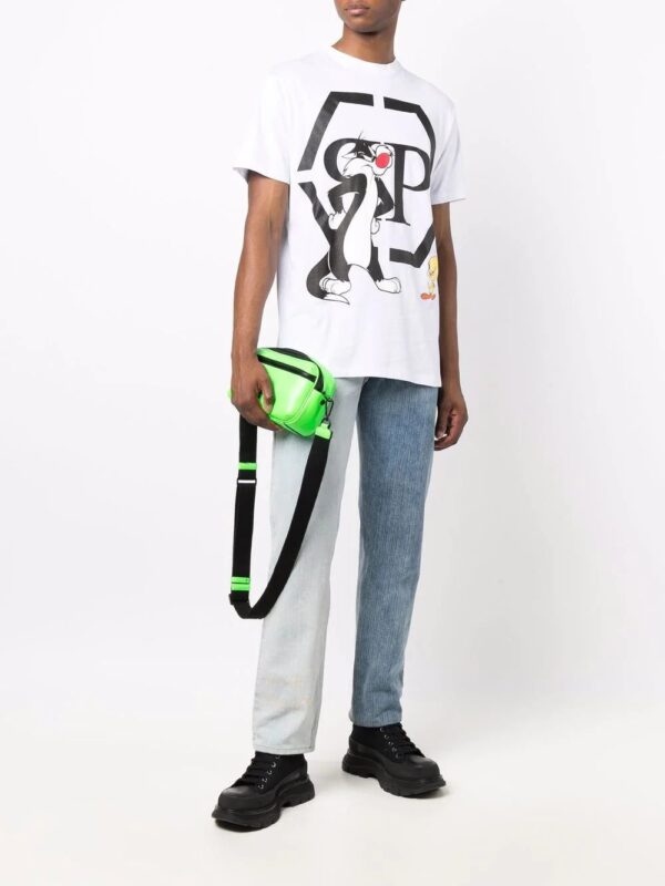 Philipp Plein  Looney Tunes logo T-shirt - Image 2
