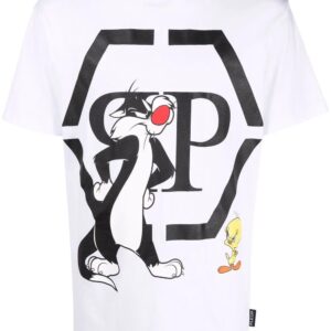 Philipp Plein  Looney Tunes logo T-shirt