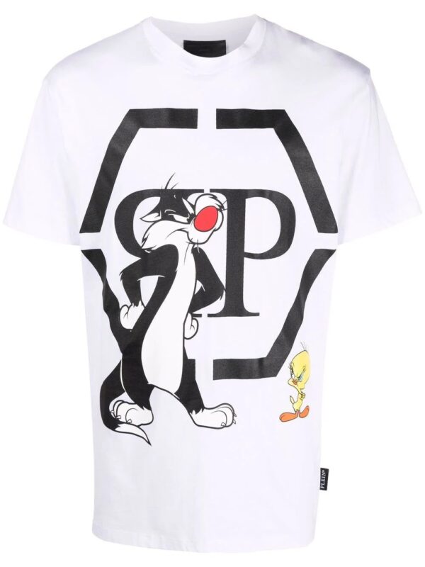 Philipp Plein  Looney Tunes logo T-shirt