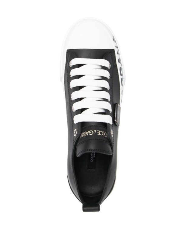Dolce & Gabbana Portofino leather sneakers - Image 4