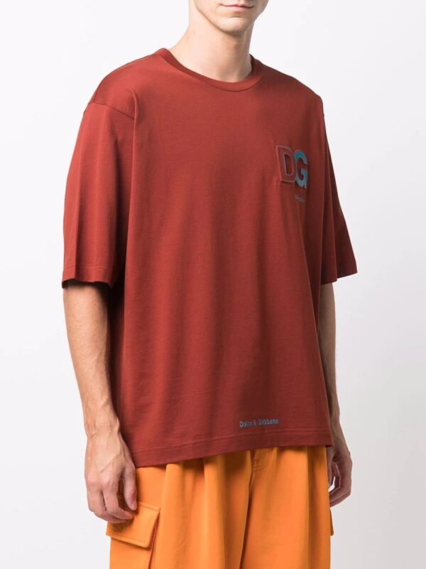 Dolce & Gabbana  logo-embossed T-shirt - Image 3