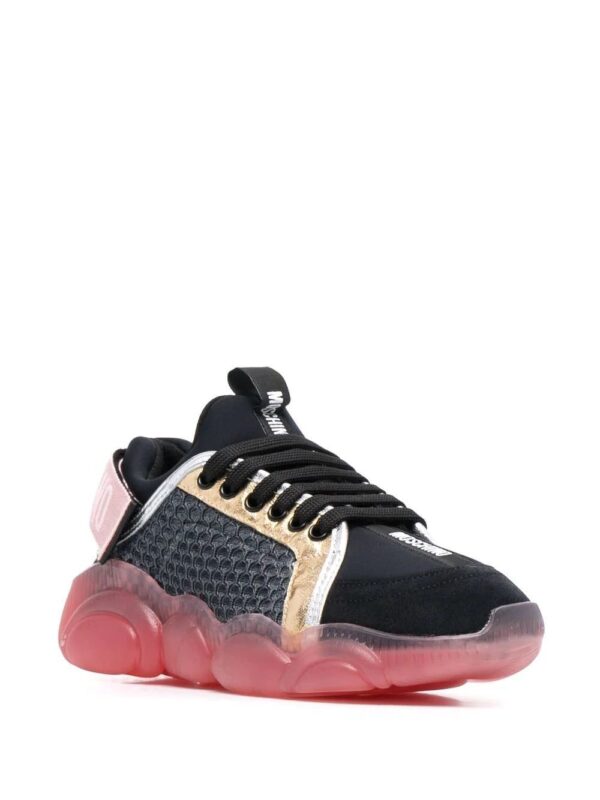 Moschino  Logo Tape Teddy Bear sole sneakers - Image 2