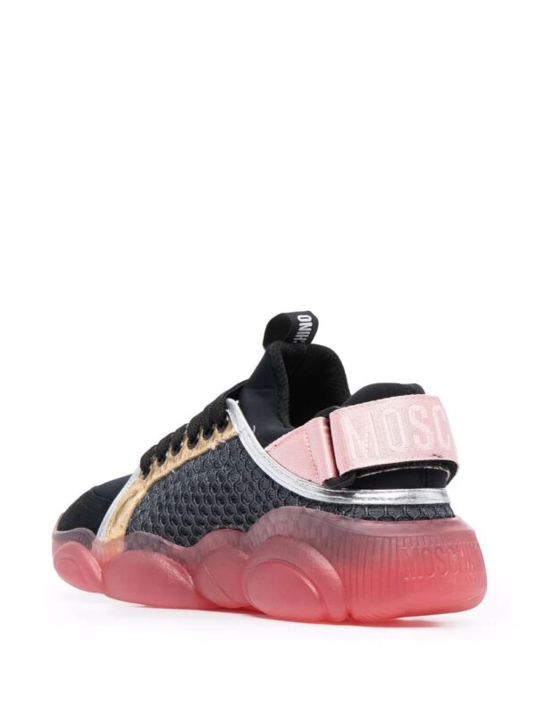 Moschino  Logo Tape Teddy Bear sole sneakers - Image 3