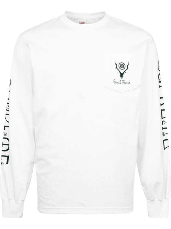 Supreme  x South2 West8 long-sleeve T-shirt