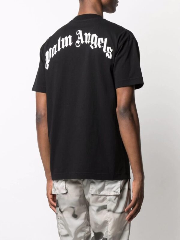 Palm Angels logo-print short-sleeve T-shirt - Image 4
