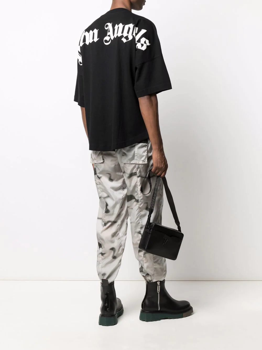 Palm Angels logo-print short-sleeve T-shirt - Image 2